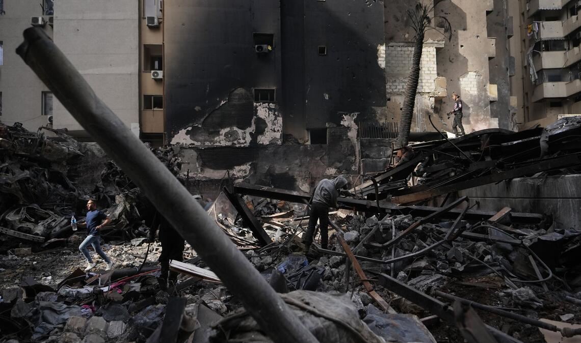 Im Libanon bekämpft Israel derzeit die Hisbollah-Miliz, auch die Zivilbevölkerung leidet darunter.