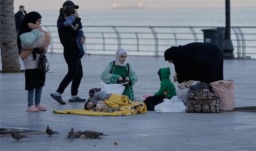 Im Libanon treibt der Krieg erneut Hunderttausende Menschen aus ihren Wohngebieten.