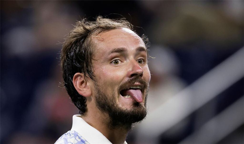 Im Match von Daniil Medwedew kam es zu irren Szenen.