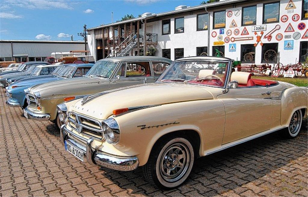 Borgward-Fahrzeuge besuchen Knittlingen