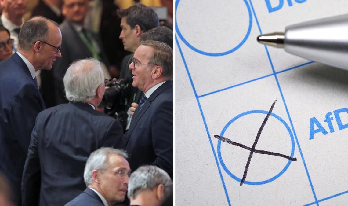 Im „Politbarometer“ des ZDF ist die in Teilen rechtsextreme AfD erstmals stärkste Kraft. Die Umfrage erhebt auch Daten zur Beliebtheit von Politikern. Wie schnitten Merz, Pistorius und Co. ab?