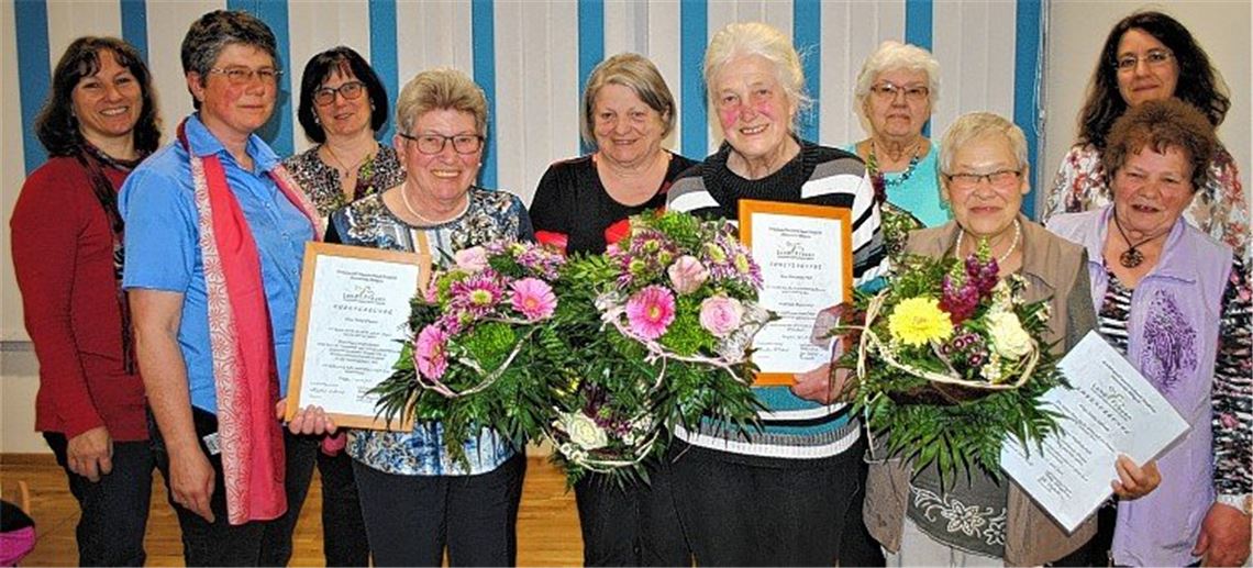 Landfrauen sind eine rührige Truppe Landfrauen sind eine rührige Truppe