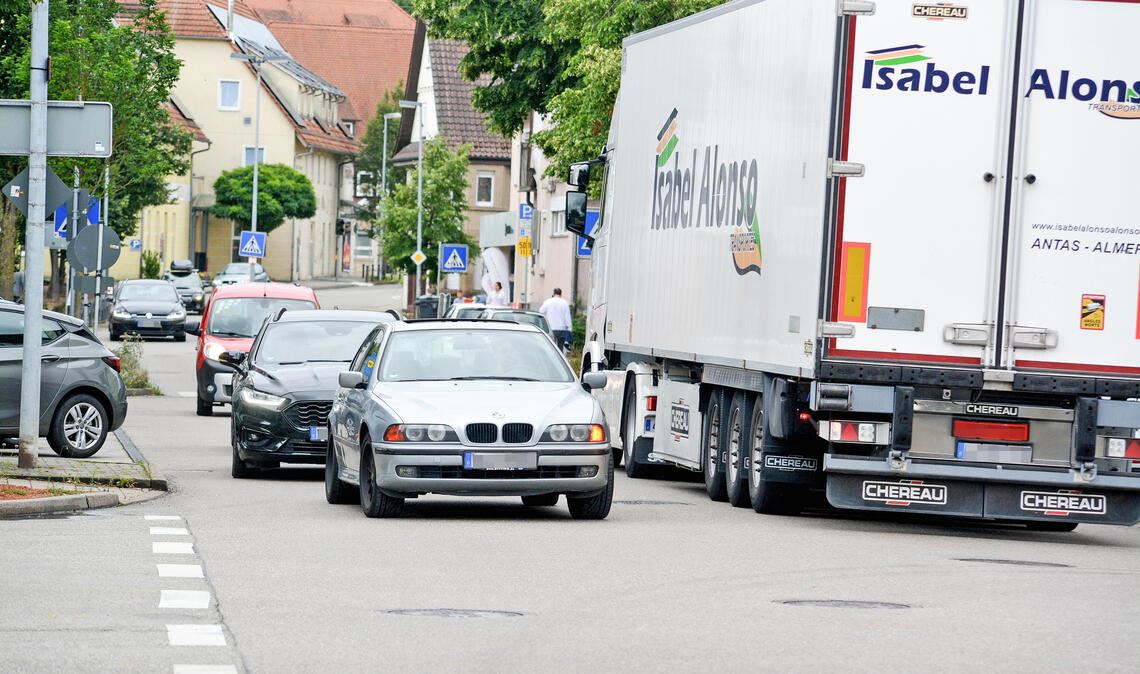 Im Rahmen der Lärmaktionsplanung hat der Illinger Gemeinderat über die Faktenlage diskutiert - dabei war auch die Bahnhofstraße ein Thema. Foto: Archiv