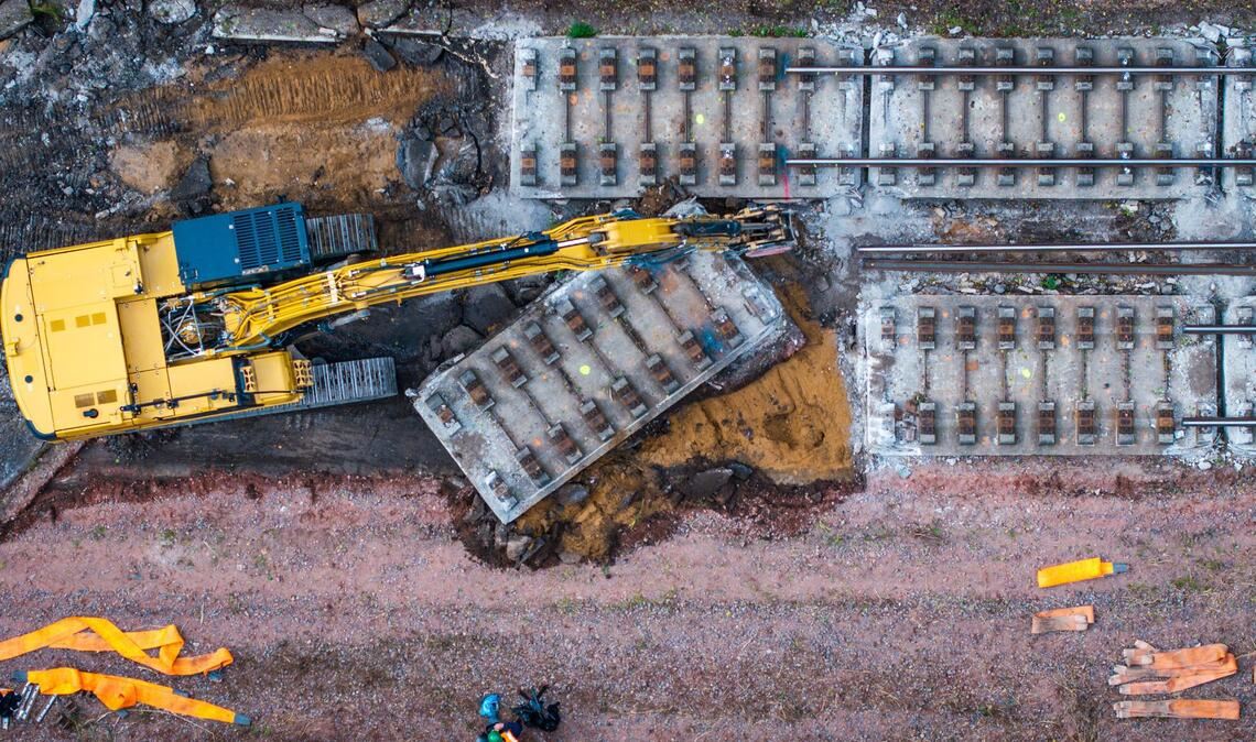Im Schienennetz der Bahn wird an vielen Stellen gebaut. Das Problem: Das Netz ist einem so schlechten Zustand, dass damit bislang nur der Ist-Zustand beibehalten werden kann. (Archivbild)