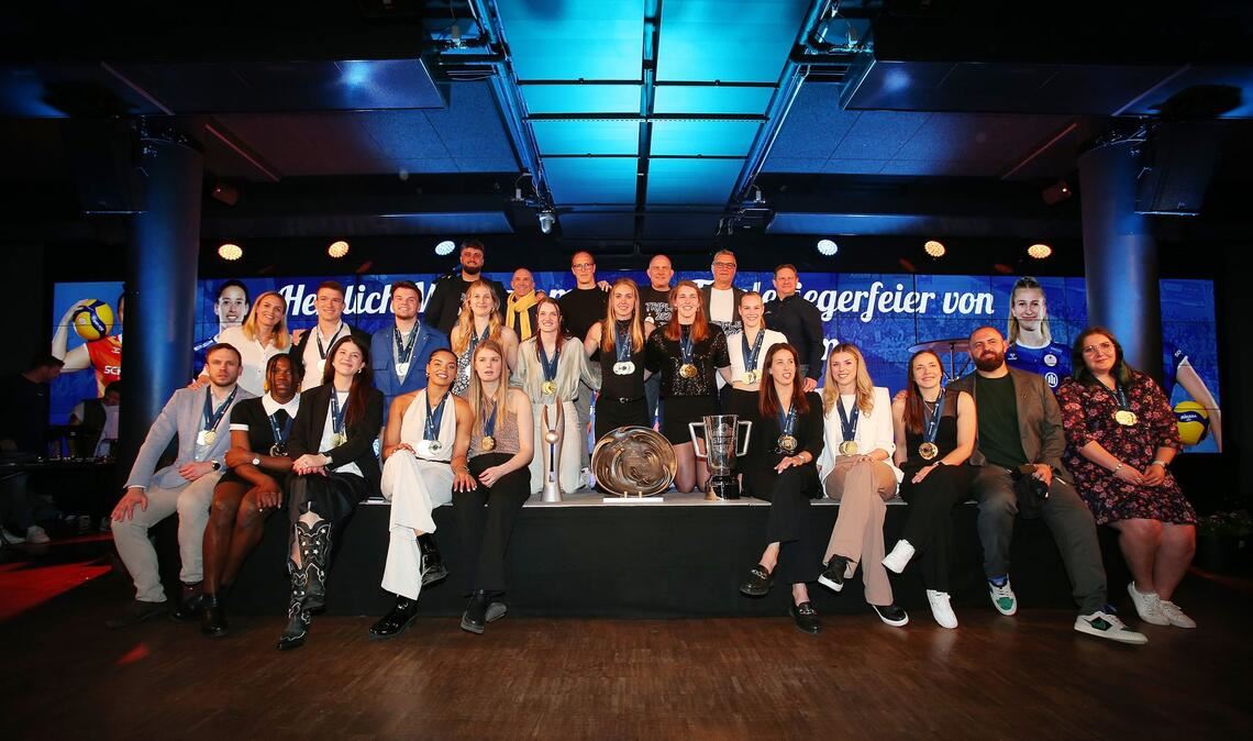 Aus Stuttgart für Deutschland – neue Chancen für Volleyball-Talente Im Sparda-Event-Center fanden schon einige Volleyball-Feiern statt.