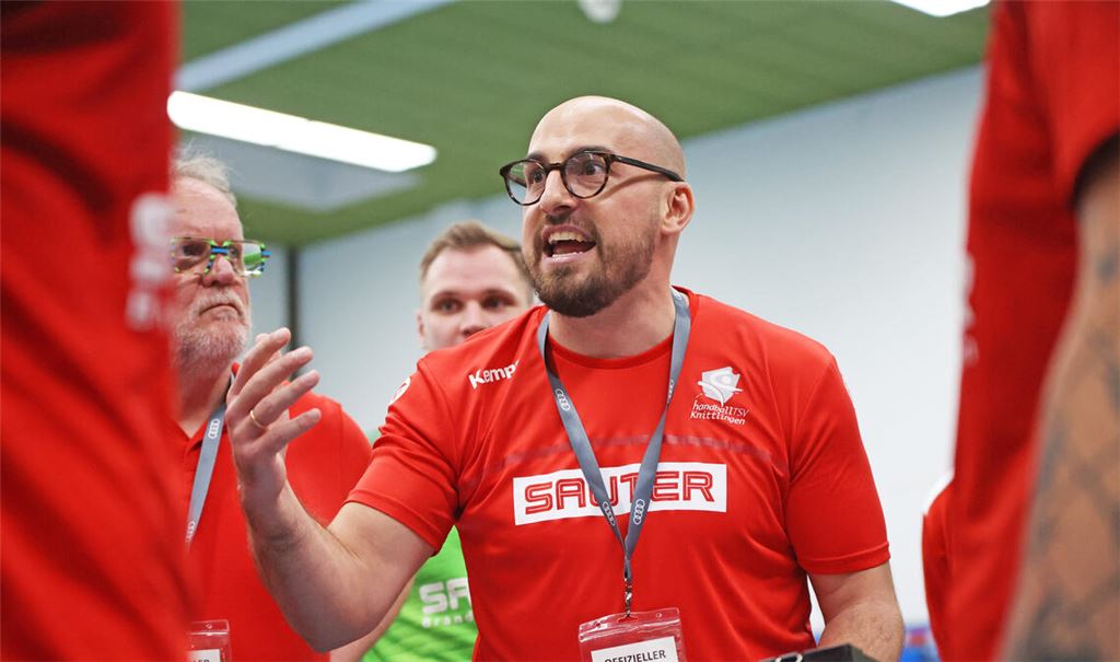 Im Spiel gegen die TSG Wiesloch macht die Mannschaft von Trainer Frank Müller zu viele Fehler. 