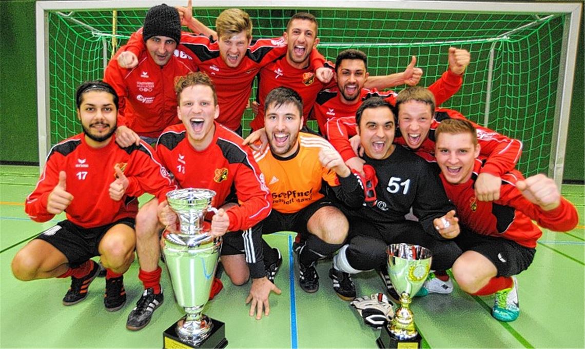 Im Stadtturnier-Finale zu Beginn des Jahres noch knapp geschlagen, nun sind die Sportfreunde Mühlacker der Triumphator beim Richard-Walz-Gedächtnisturnier.