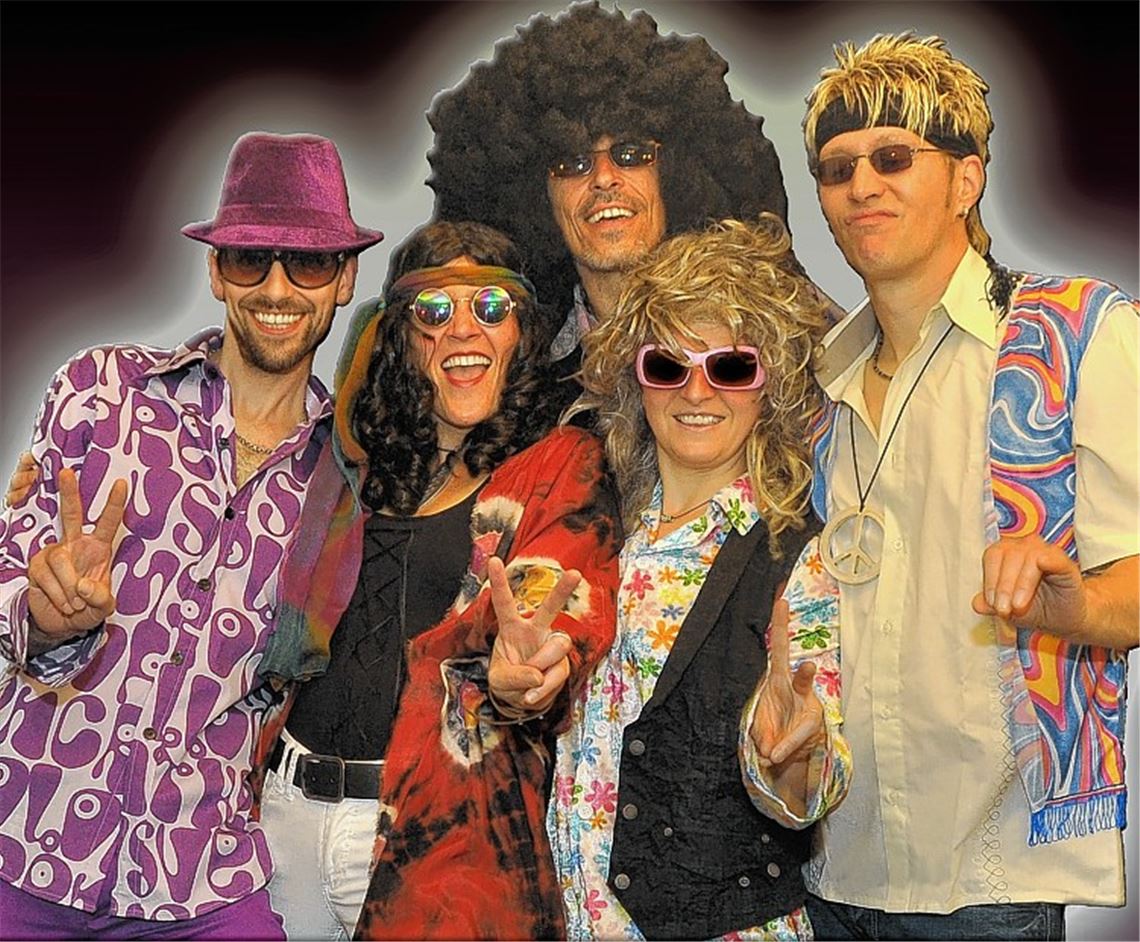 Im Stil der 70er: Yvolution.