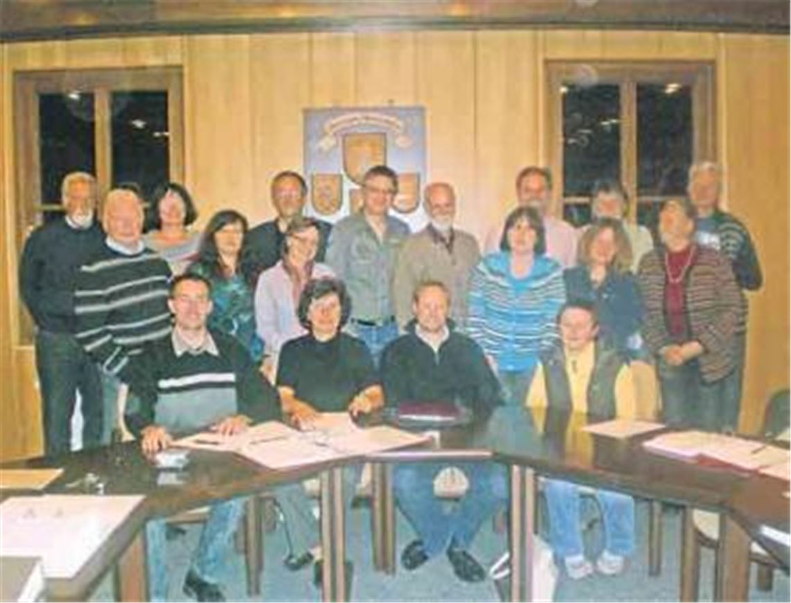 Im Wiernsheimer Ratssaal wird der Bürgerbusverein gegründet.
Foto: privat