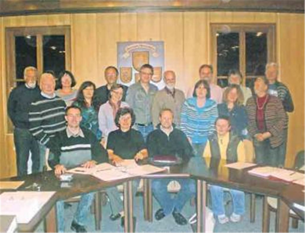 Im Wiernsheimer Ratssaal wird der Bürgerbusverein gegründet.
Foto: privat