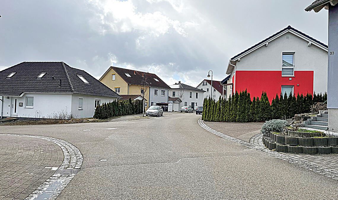 Im Wohngebiet Hagen in Lomersheim beachten nicht alle die Vorfahrtsregeln.Foto: privat