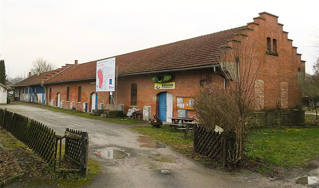 Im alten Backsteingebäude, einem ehemaligen Pferdestall im Vaihinger Gartenschaugebiet, soll ein attraktiver Gastronomiebetrieb angesiedelt werden. Foto: Arning
