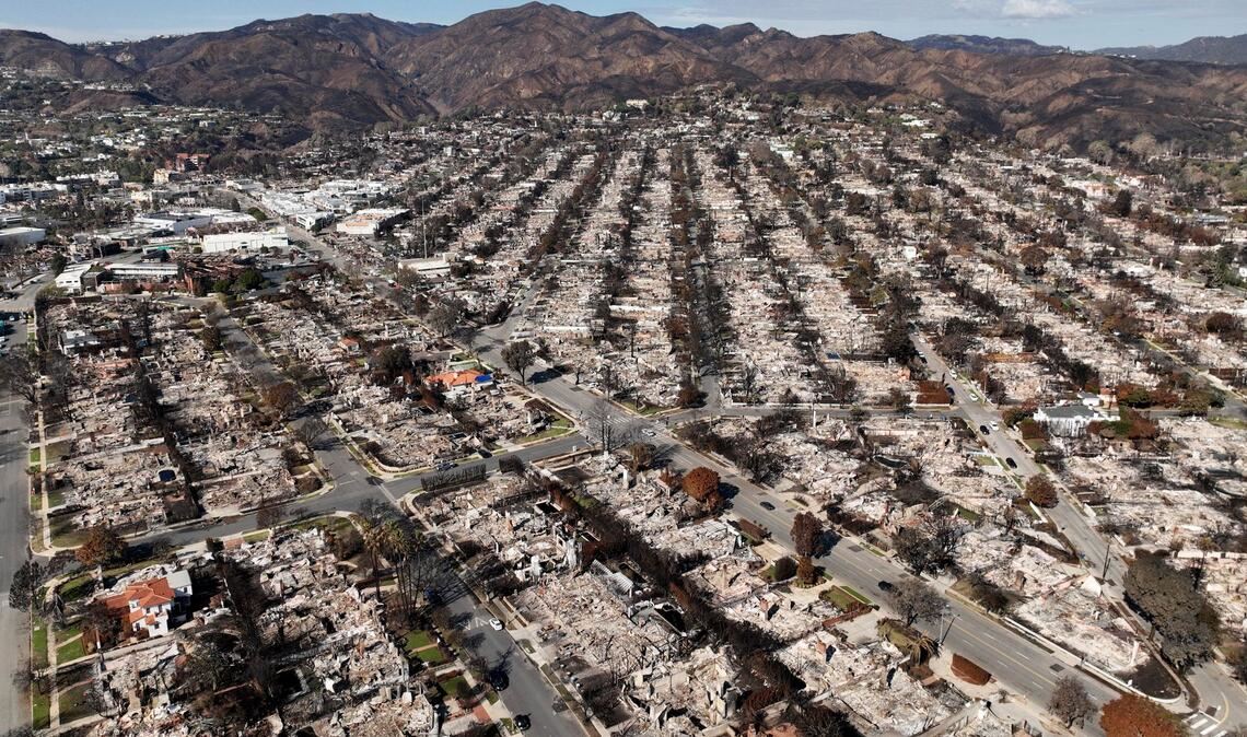 Im vergangenen Januar haben verheerende Brände ganze Viertel von Los Angeles verwüstet.