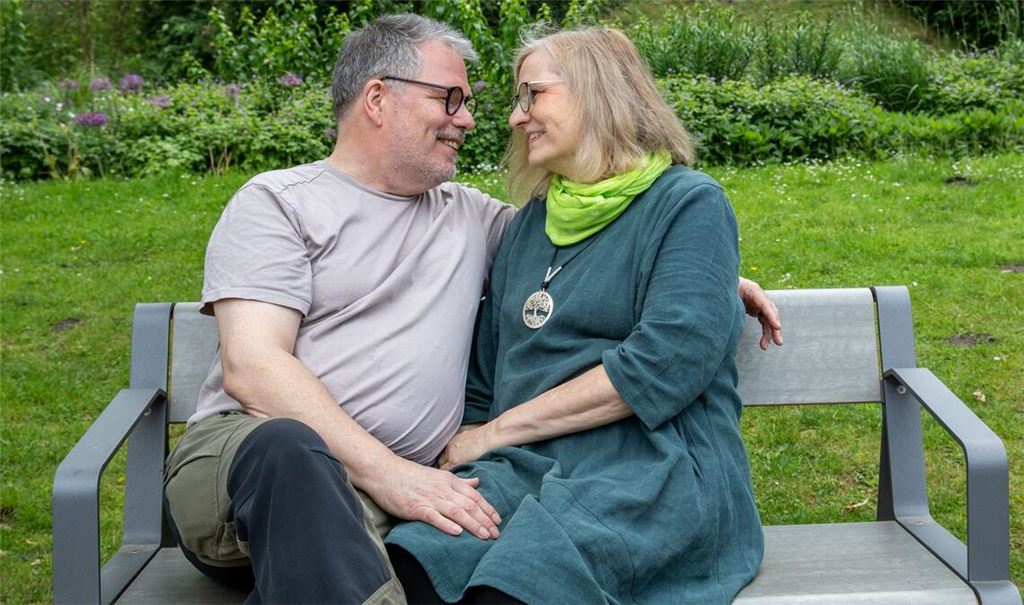 Immer noch glücklich mit ihrem neuen Partner:  „Undenkbar, wenn ich das verpasst hätte“, sagt Kathrin.