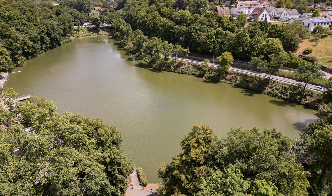 Immer wieder Thema im Gemeinderat: Der „Tiefe See“. Foto: Archiv