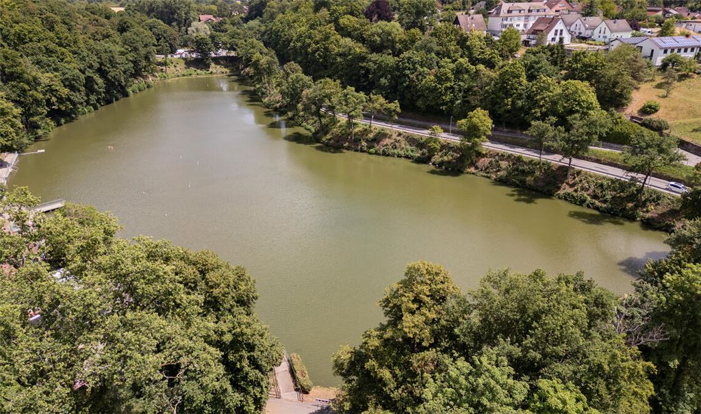 Immer wieder Thema im Gemeinderat: Der „Tiefe See“. Foto: Archiv