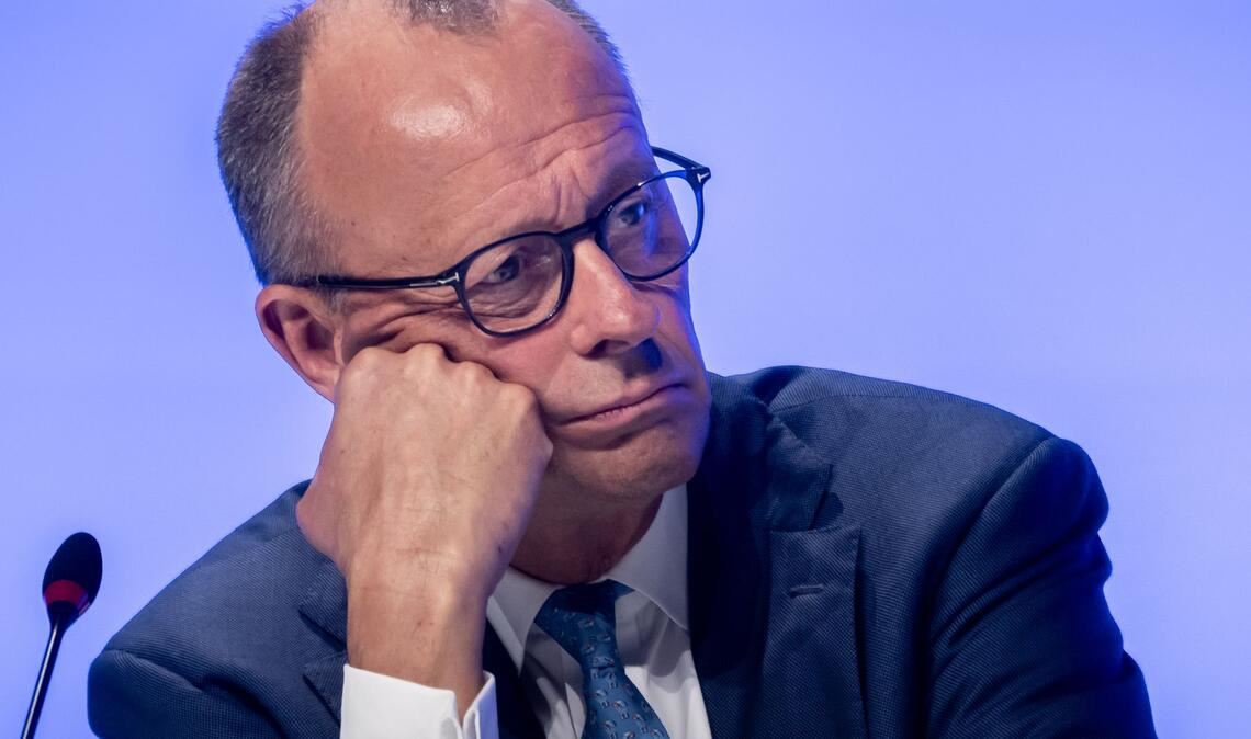 Immer wieder muss Bundeskanzler Friedrich Merz (CDU), hier kürzlich auf einer Veranstaltung des CDU-Wirtschaftsrates, um Mehrheiten für die Koalitionsprojekte bangen. (Archivfoto)