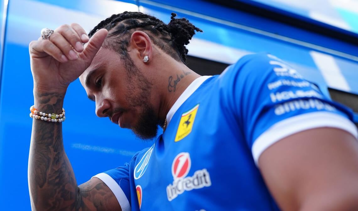 Immer wieder neue Rückschläge für den Rekordchampion Lewis Hamilton.