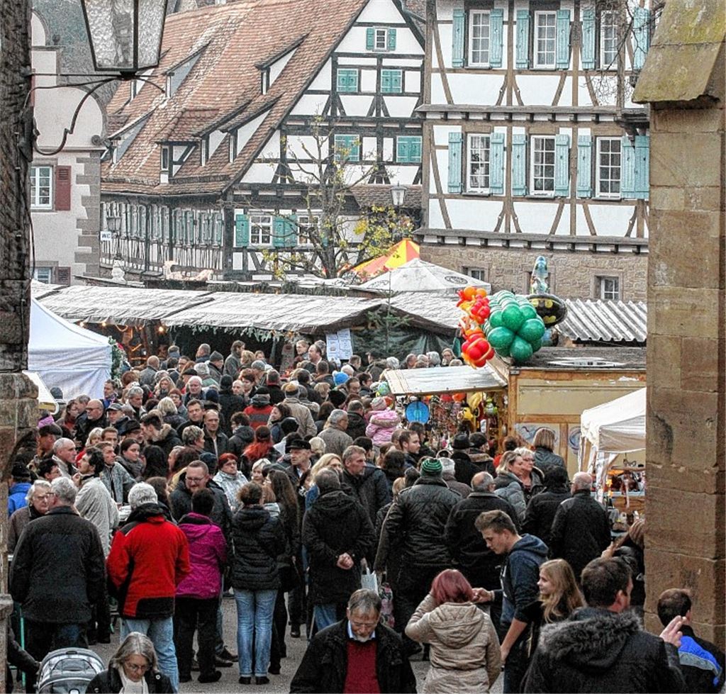 Maulbronner Markt schon ab Freitag?