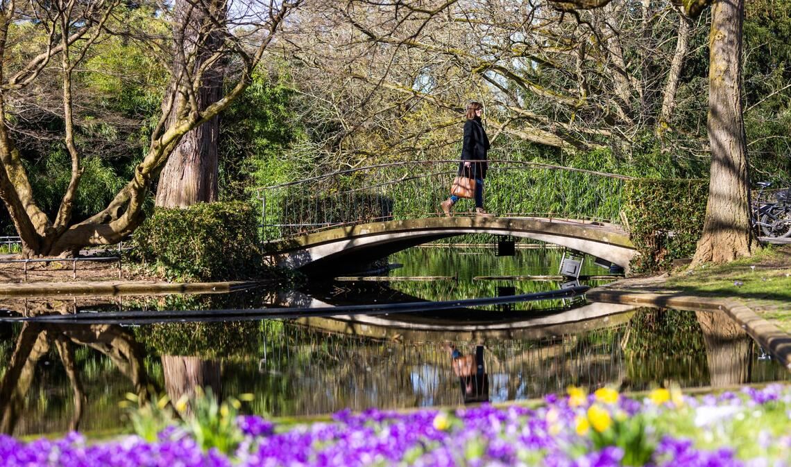 In Baden-Württemberg hält der Frühling Kurs.