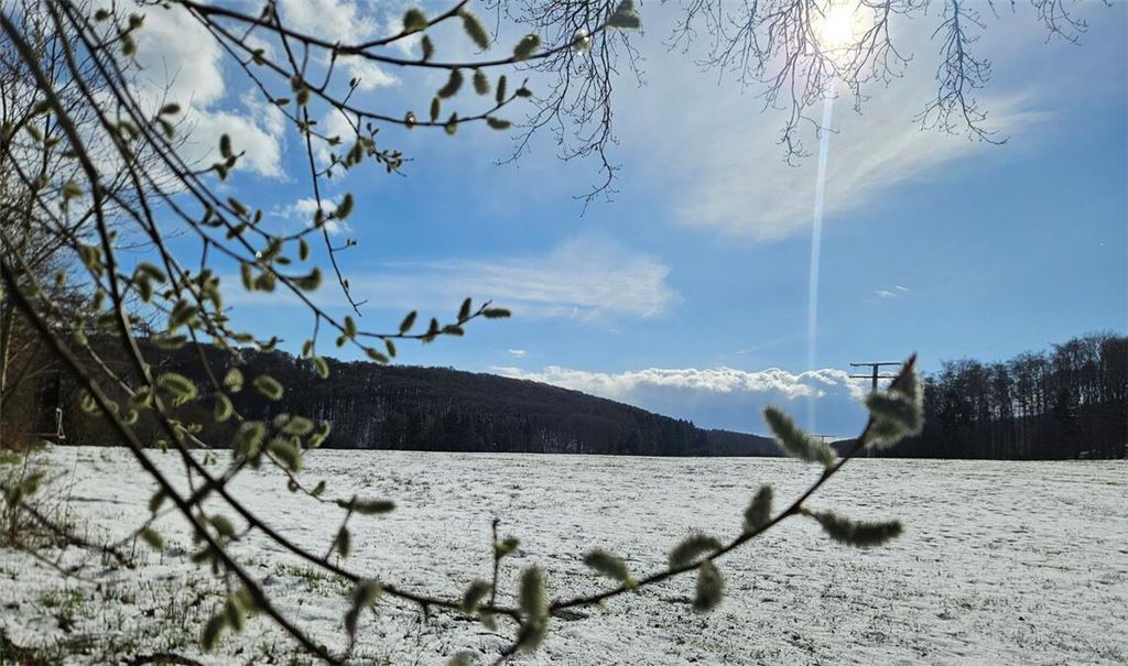 In Baden-Württemberg hat es geschneit.
