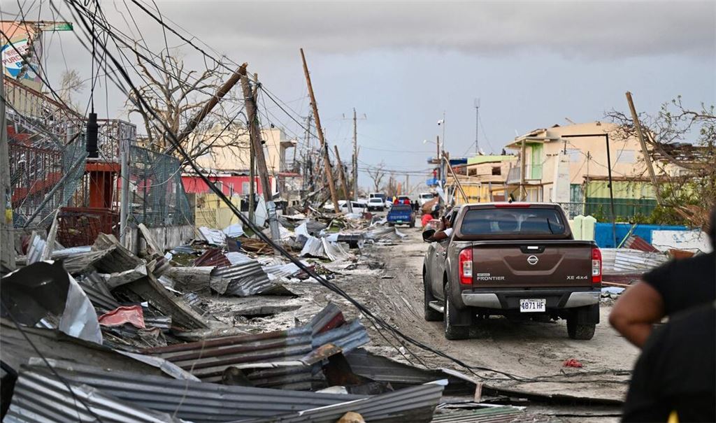 In Black River, Jamaika zeigt sich die Zerstörung nach Hurrikan „Melissa“.