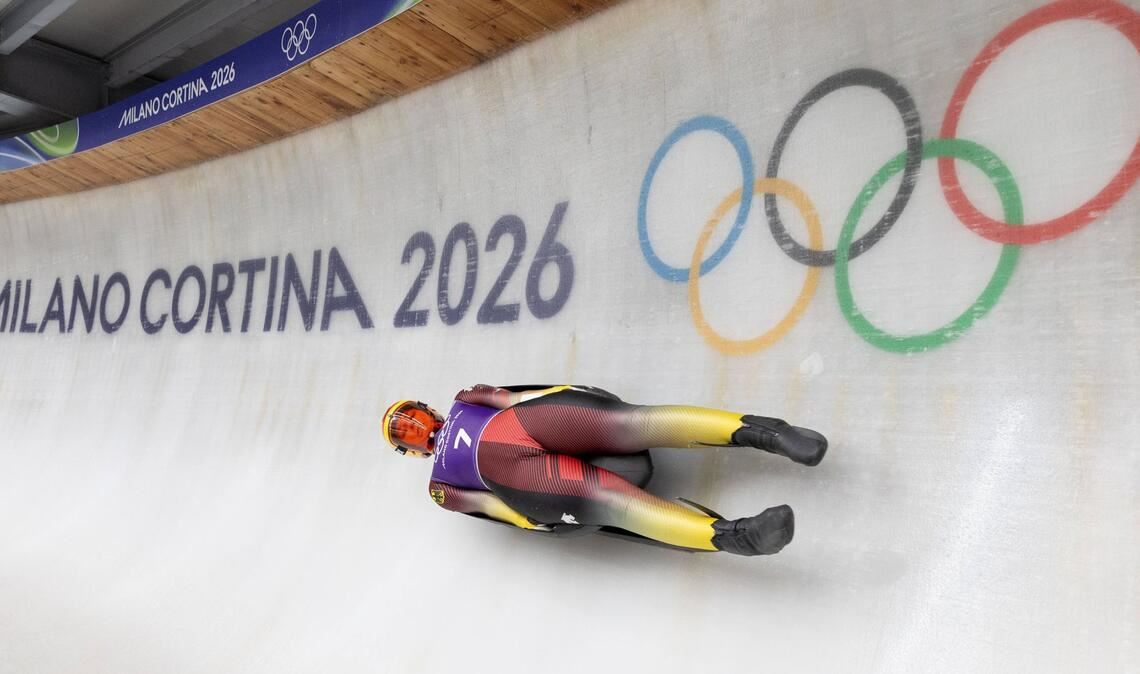 In Cortina d’Ampezzo entstand ein neuer Eiskanal.