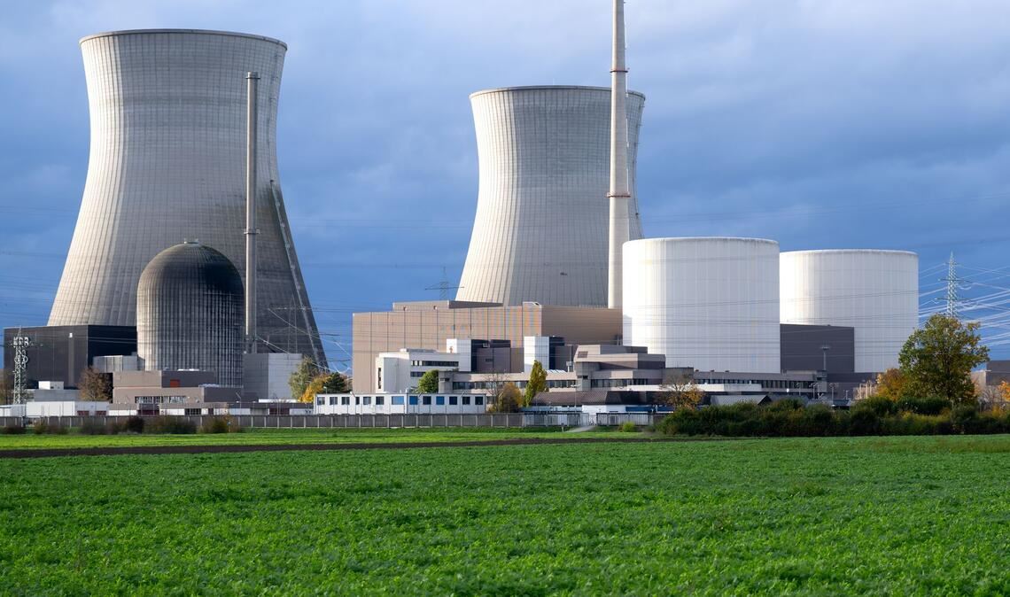 In Deutschland wurden alle Atomkraftwerke abgeschaltet. Dieses hier stand in Bayern. (Archivbild)
