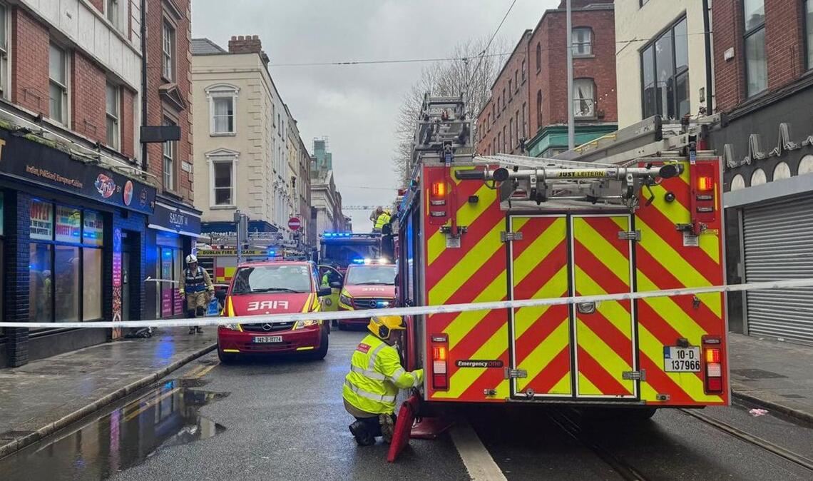 In Dublin hat sich ein Busunfall ereignet.
