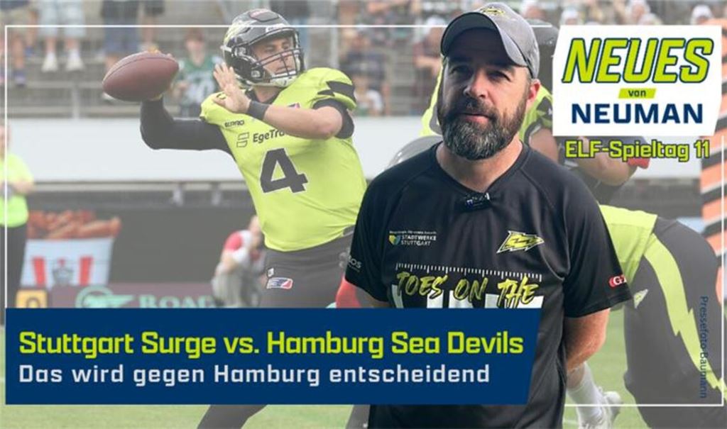 In Folge 11 von „Neues von Neuman“ blickt Stuttgart-Surge-Coach Jordan Neuman auf den Heimsieg gegen Paris zurück.