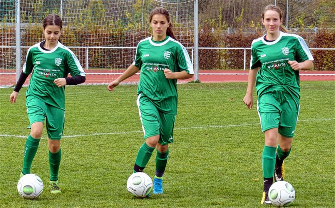 Mädchen-Trio mischt Landesliga auf