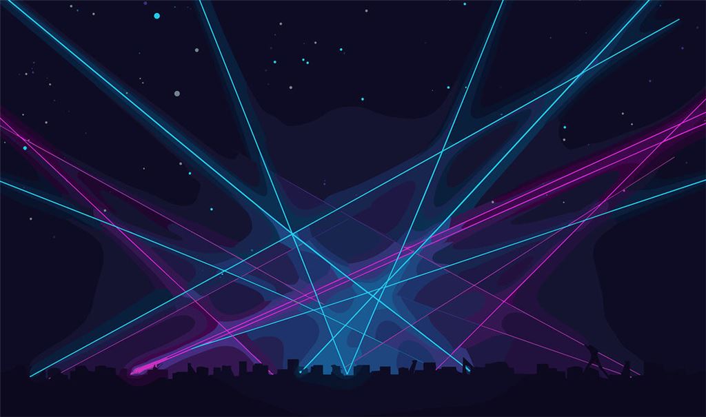 In Illingen könnte Geld für eine Lasershow an Silvester gesammelt werden. Foto: Adobe-Stock/Sophia