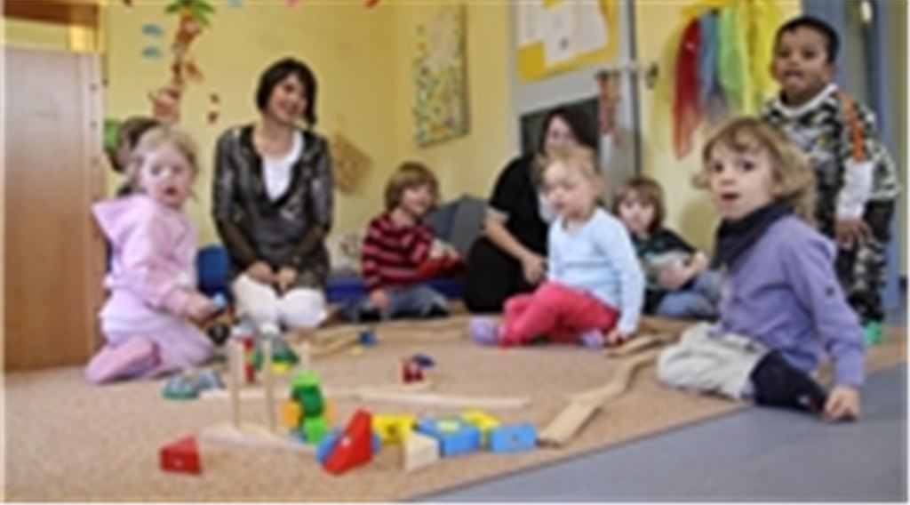 In Illingen steigen die Gebühren für die Betreuung in einer Kinderkrippe wie im Kindergarten an der Ensinger Straße drastisch an. Archivfoto: Goertz