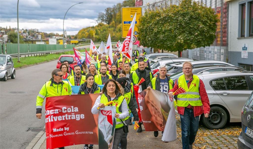 In Mannheim legen Beschäftigte des Getränkeherstellers die Arbeit nieder (Archivfoto).