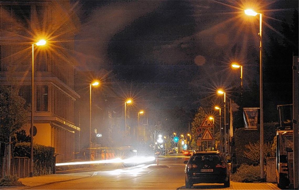 In Maulbronn bleibt es nachts hell. Anstatt einer Abschaltung der Straßenbeleuchtung will die Stadt nun durch den verstärkten Einsatz von LED-Lampen etwas für den Klimaschutz tun. 
