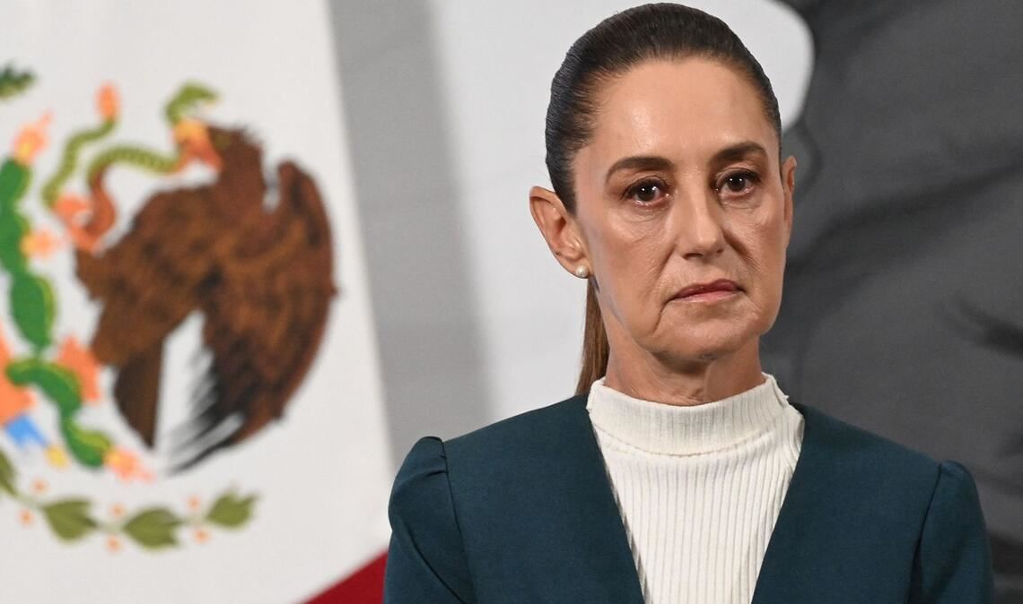 In Mexiko ist ein Mann wegen der mutmaßlichen sexuellen Belästigung der mexikanischen Präsidentin Claudia Sheinbaum festgenommen worden (Archivfoto).