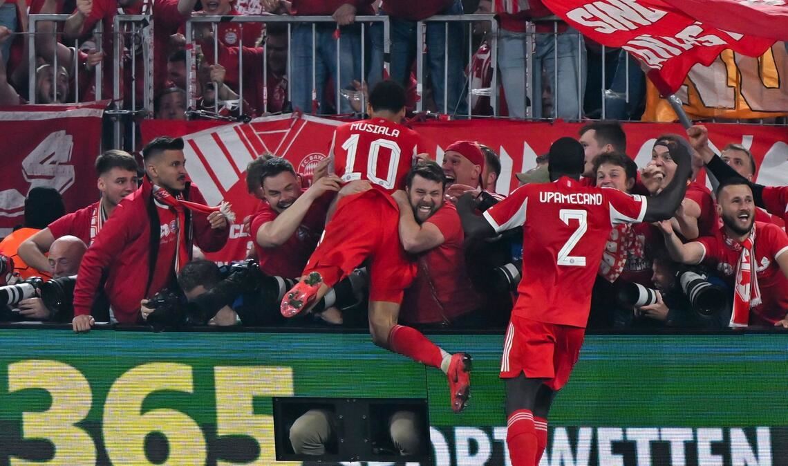 In München kam es zu tumultartigen Szenen.