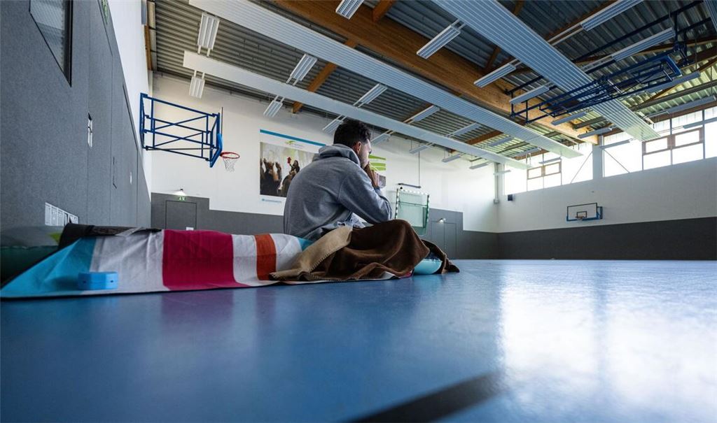 In Münster mussten Studenten ohne Wohnung auch schon in Turnhallen schlafen. (Archivbild)