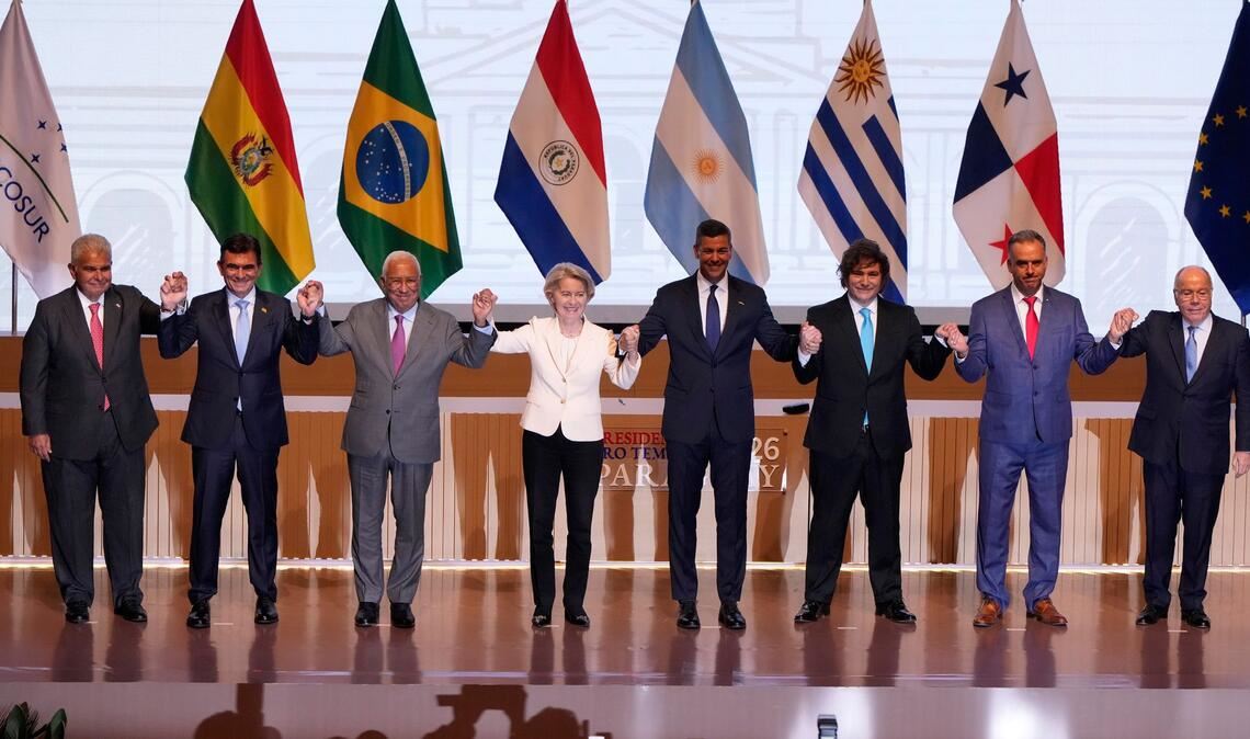 In Paraguay wurde Anfang des Jahres die Unterzeichnung des Abkommens gefeiert. (Archivbild)