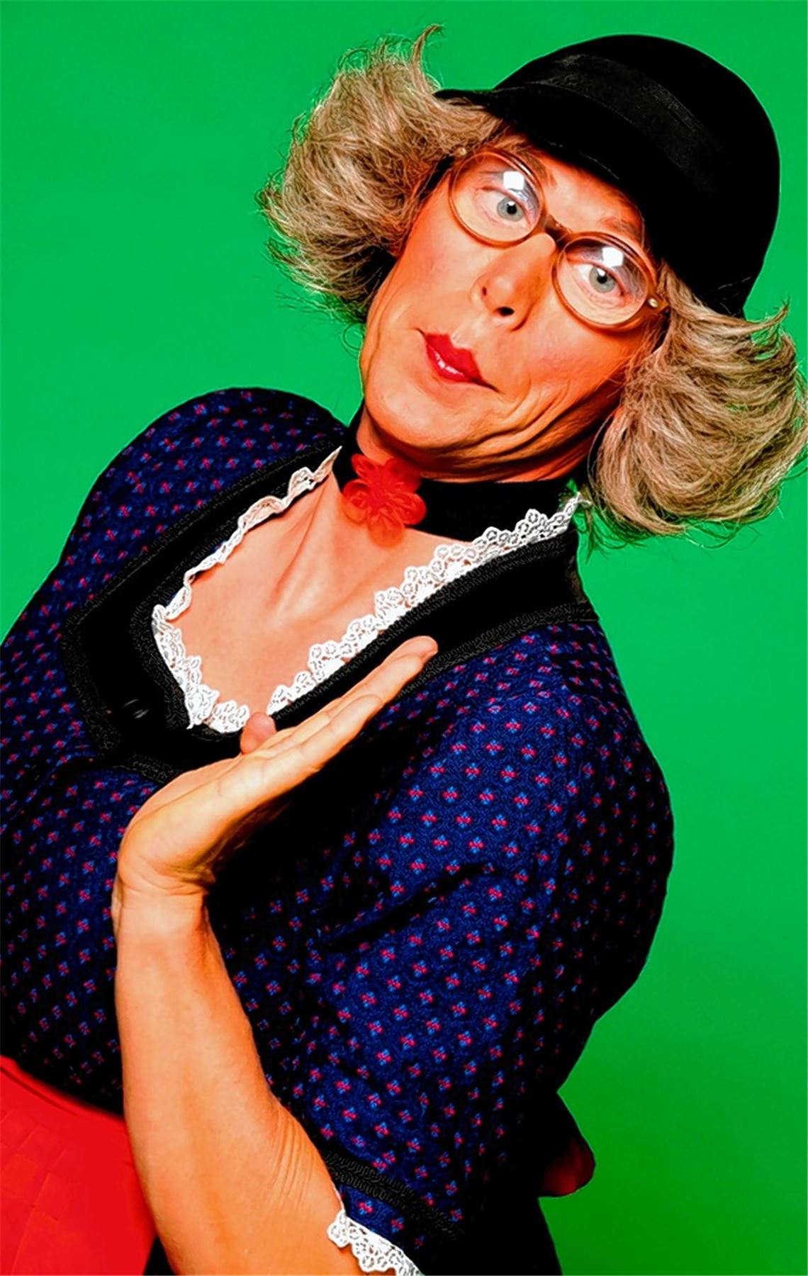 In Pforzheim mit dabei: Frau Wäber.