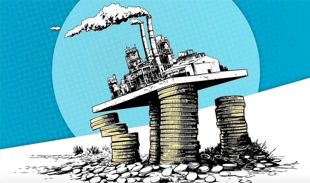 In Schieflage: die Industrie und die kommunalen Finanzen