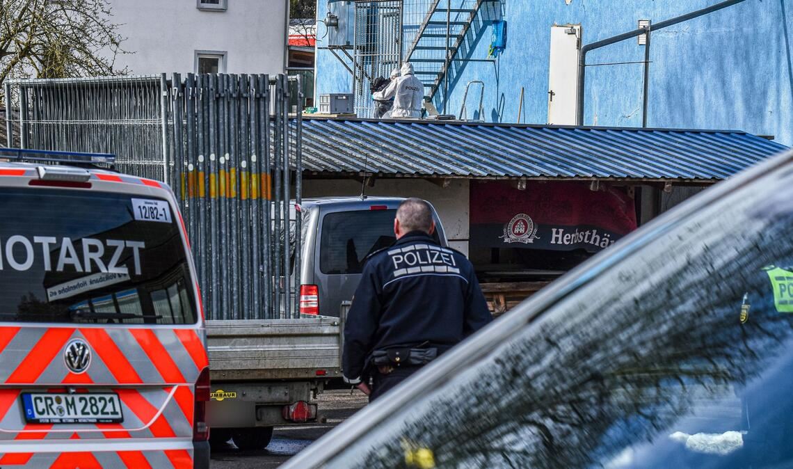 In Schrozberg laufen die Ermittlungen.