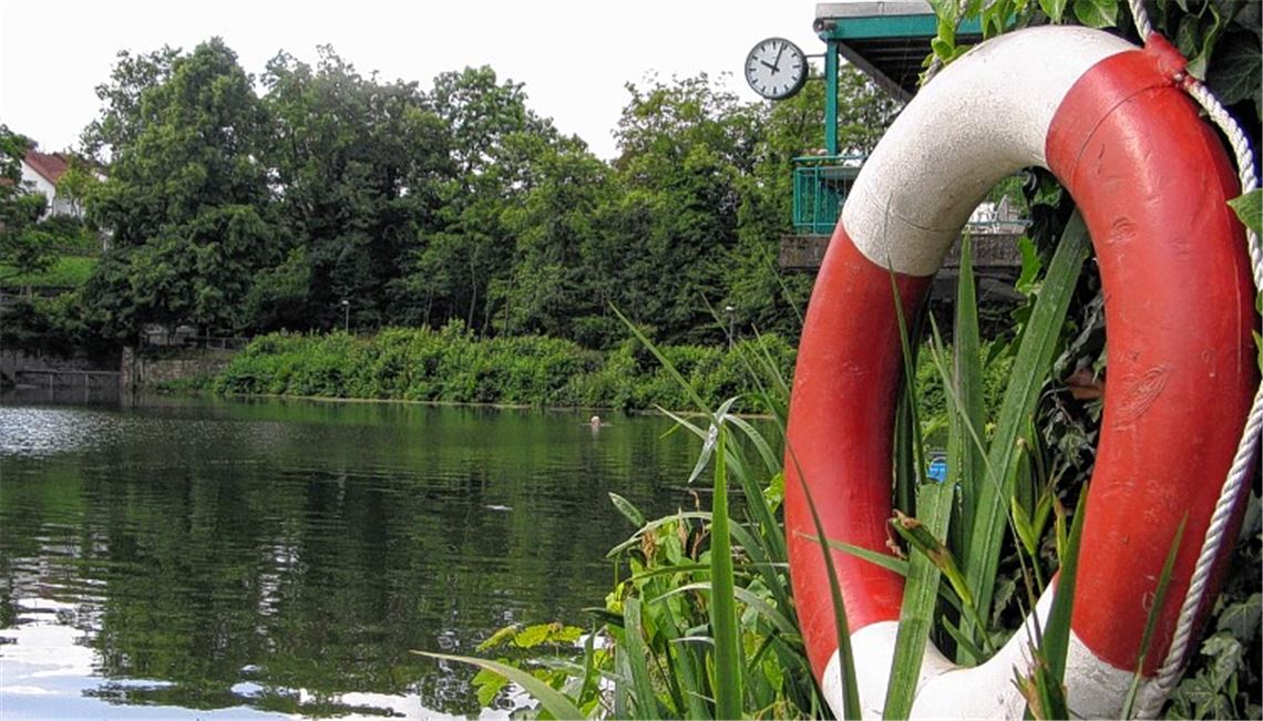 In Seenot: Das idyllische Maulbronner Naturfreibad wird von einer unsichtbaren Gefahr bedroht – es droht zu verlanden. Jetzt ist das Gutachten zu dem Problemfall fertig.
