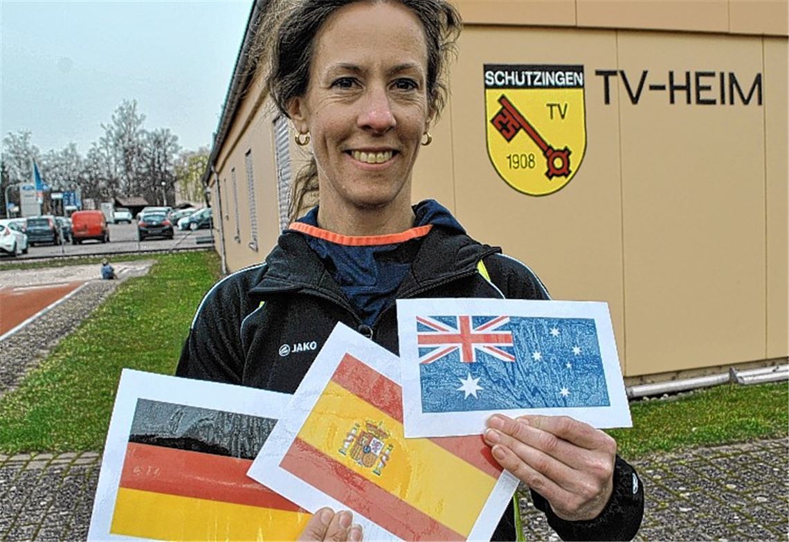 In Spanien für Deutschland und ein bisschen auch für Australien am Start: Katrina Velten vom TV Schützingen freut sich auf den Halbmarathon in Madrid.