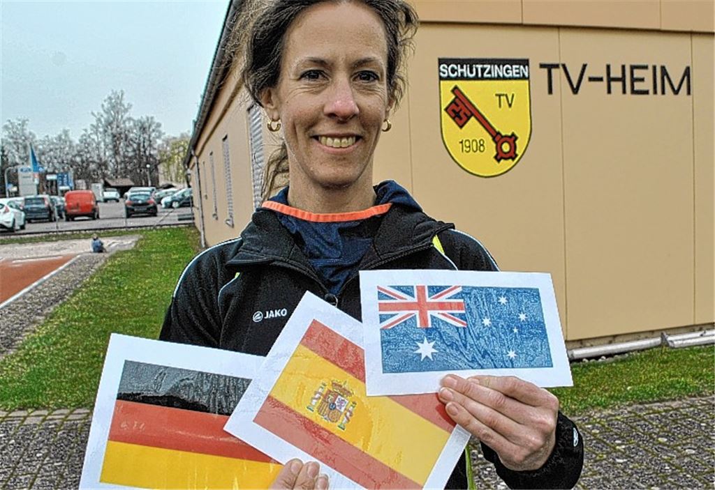 In Spanien für Deutschland und ein bisschen auch für Australien am Start: Katrina Velten vom TV Schützingen freut sich auf den Halbmarathon in Madrid.