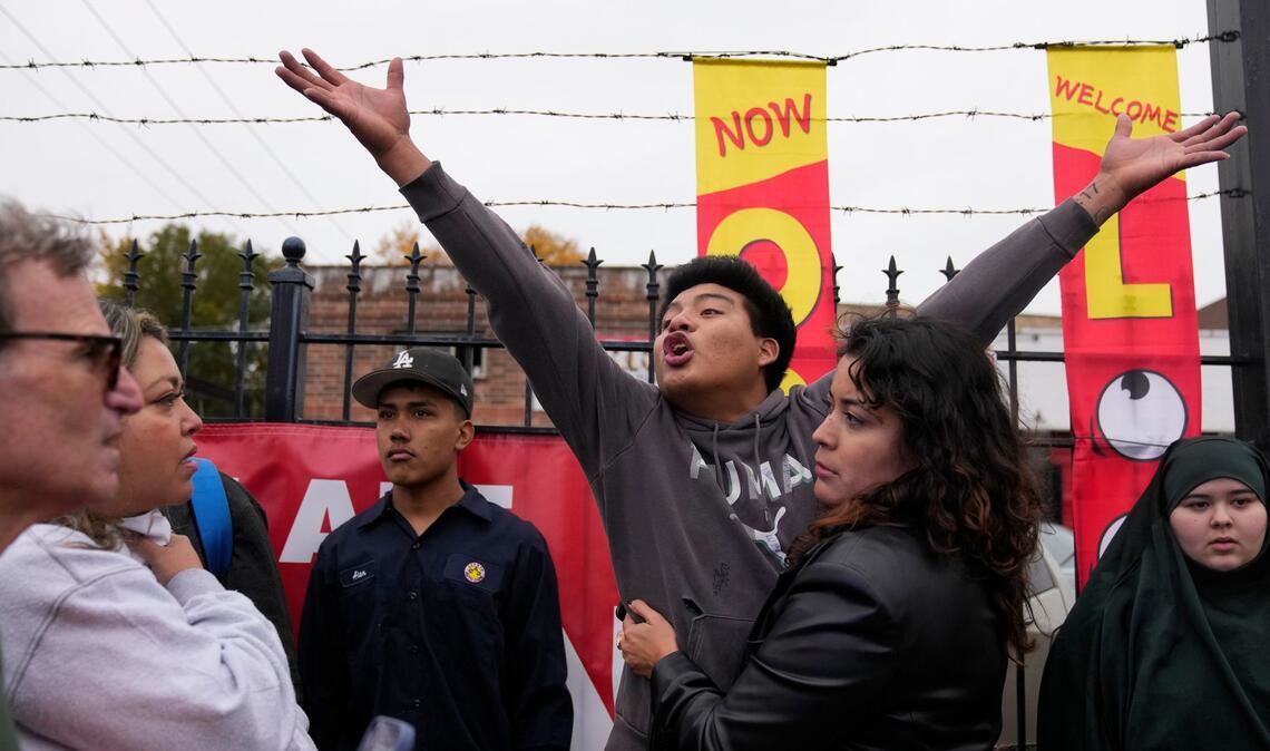 In Städten wie Chicago und Los Angeles habe man mit Gewalt auf Proteste reagiert, heißt es im "World-Report 2026" von Human Rights Watch. (Archivbild)