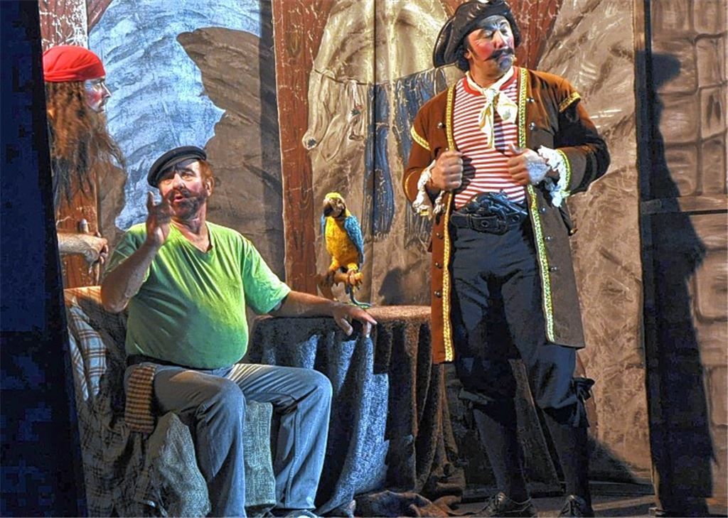 Pippi macht Theater auf dem Festplatz