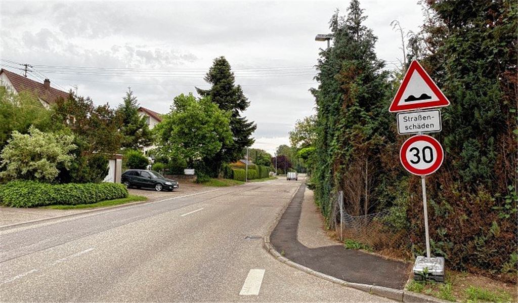 Landesstraße wird aufwendig saniert