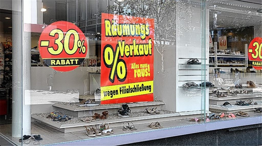 Schuhhaus Kalmbach schließt Filiale