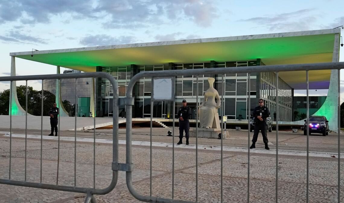 In der Hauptstadt Brasília wurden die Sicherheitsvorkehrungen verschärft.